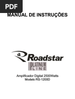 Manual Da Roadstar 1200D