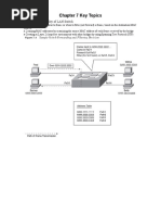 CCENT Chapter 7 Key Topics