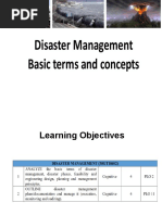 Lecture 1 Introduction To Hazards and Disaster Management PDF