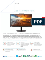 ThinkVision T22v Monitor Datasheet EN