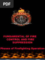 Phases of Fire Fighting