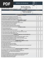 Planilha de Inspeção de Segurança + Plano de Ação para Atividades em Setores de Trabalho