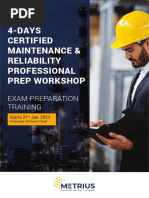 CMRP Certification Prep Workshop India - v01 PDF