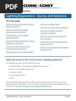 Lighting Survey PDF