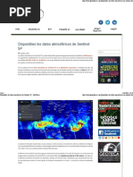 Disponibles Los Datos Atmosféricos de Sentinel 5P - Gis&Beers