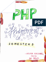 PHP Assignment