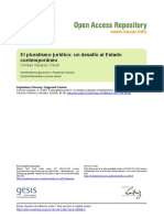 El Pluralismo Jurídico Un Desafío Al Estado Contemporáneo PDF