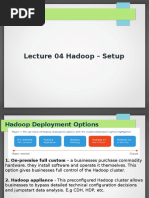 04 Hadoop Setup 05 CLI 06 Running MapRed-1