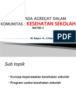 Askep Komunitas Agregat Kesehatan Sekolah-1