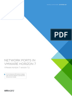 Vmware Horizon 7 End User Computing Network Ports