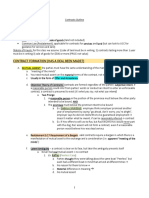 Contracts Outline PDF