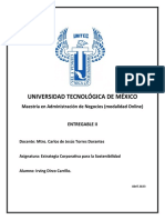 Medidas para La Sostenibilidad Empresarial - Entregable II