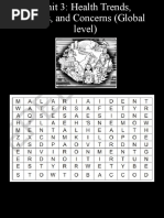 Unit 3 Health Trends Issues and Concerns Global Level