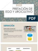 Interpretación de Ego y Urocultivo PDF