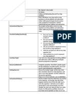 Lesson Plan 3rd Grade