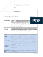 Ed 12 Integrated Lesson Plan