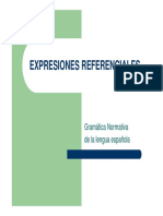 Expresiones Referenciales