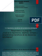 1.4. Importancia y Beneficios de Las Decisiones Estratégicas.