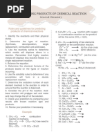 Predicting Products of Chemical Reaction PDF