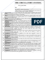 ResPaper ICSE BIOLOGY THE CIRCULATORY SYSTEM NOTES