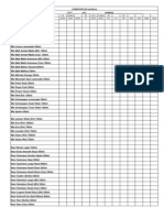 Bar Stock Sheet 