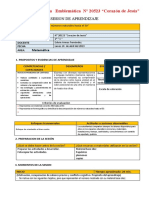 SESION DE APRENDIZAJE - MATEMATICA - DESCOMPONEMOS NUMEROS HASTA NN Hasta 50