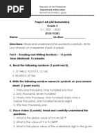 Grade 4 POST - TEST PAN 2