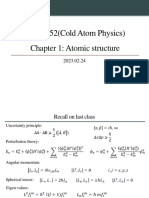 1.0 Atomic Structure