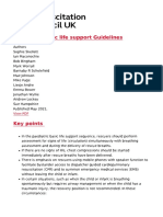 Paediatric Basic Life Support Guidelines