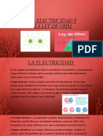 La Electricidad y La Ley de Ohm