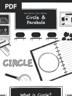 Circle and Parabola PDF