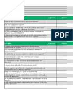 Modelo Checklist Industria