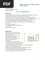 TD-MMC-Série 1 PDF