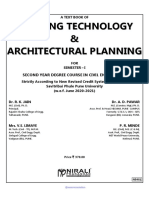 A Text Book of Buildiing Technology & Archiitectural Planniing For