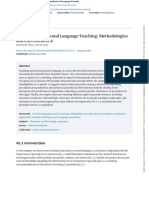 45 Prosody in Second Language Teaching Methodologies and Effectiveness