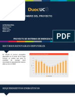 4.5.2 Formato Presentación de La Factibilidad Del Proyecto