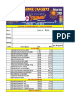 Peacock Crackers Pricelist 2021