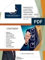 PROPUESTA de Auditoria FONDO EDITORIAL