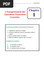 Chapitre 1 Enregistrement Operations Financieres Courantes