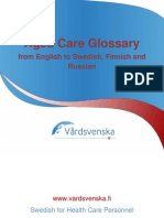 English Aged Care Glossary