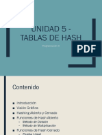 Tablas HASH