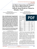 Prediction of Rock Burst, Squeezing and Support Design Using Three-Dimensional and Conventional Methods Along Headrace Tunnel in Balephi, Nepal