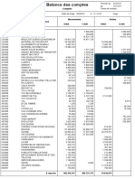 Balance Des Comptes