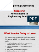 Chapter 2 Key Elements in Engineering Analysis