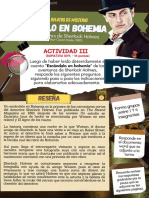 Actividad Iii Escándalo en Bohemia - Sherlock Holmes PDF