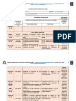 Planificación Curricular 1° Básico Ciencias Naturales