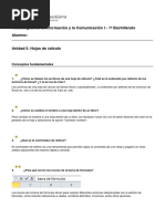 Unidad 5. Hojas de Clculo PDF