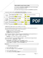 Grammaire Française A2-B1 Mise en Relief: Ce Qui - Ce Que - Ce Dont