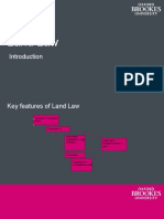 Introduction To Land Law (Powerpoint Light)