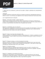 C4 Formato Netiqueta y Código de Conducta Empresarial